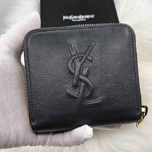 Saint Laurent  Bi-fold Wallet in Grey Leather - Picture 3 of 16